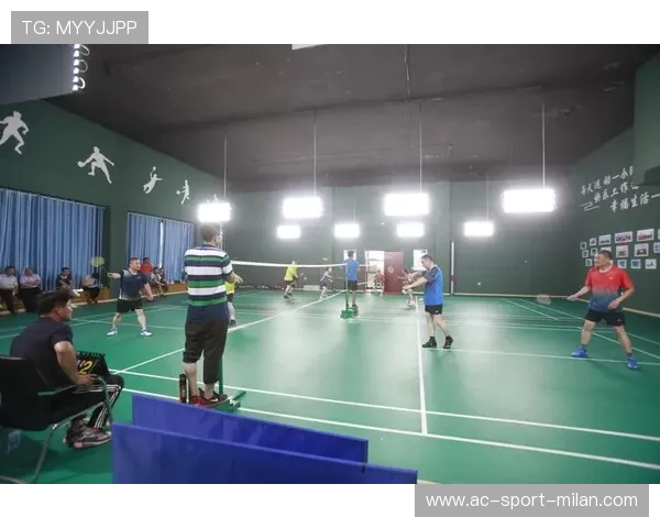 羽毛球赛场科技监测系统正式投入使用